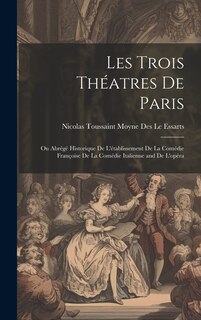 Front cover_Les Trois Théatres De Paris