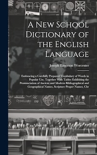Front cover_A New School Dictionary of the English Language