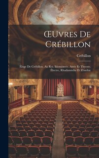 Front cover_OEuvres De Crébillon
