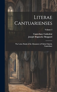 Front cover_Literae Cantuarienses