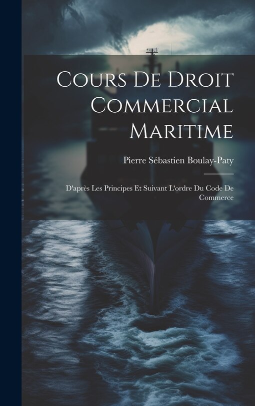 Front cover_Cours De Droit Commercial Maritime