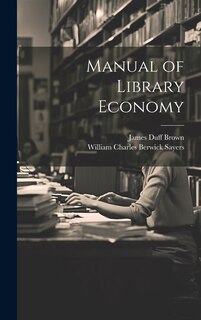 Front cover_Manual of Library Economy
