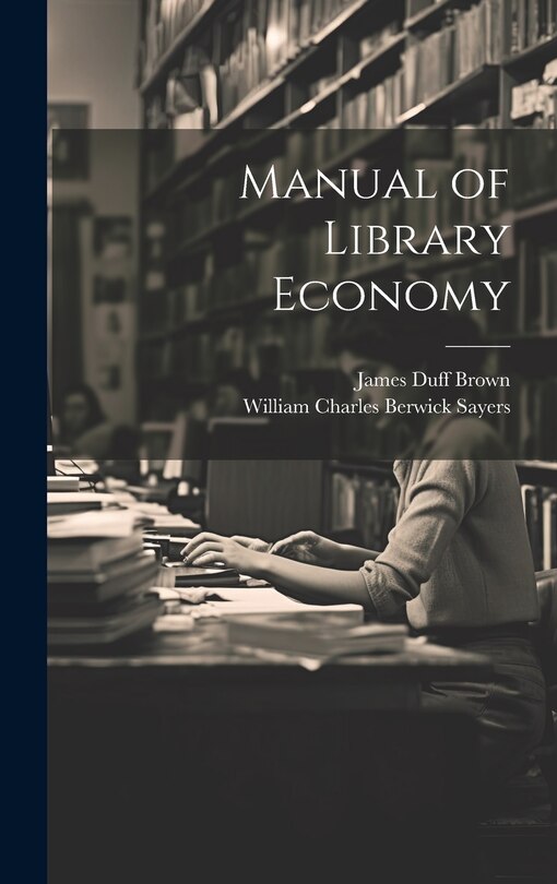 Front cover_Manual of Library Economy