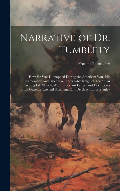Front cover_Narrative of Dr. Tumblety