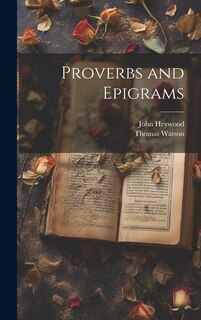 Front cover_Proverbs and Epigrams