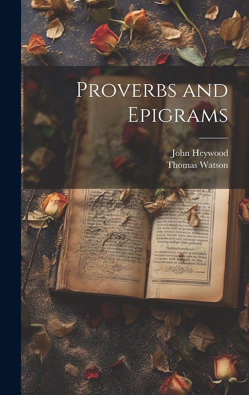 Front cover_Proverbs and Epigrams