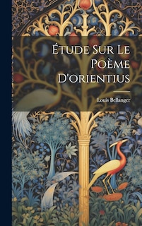 Front cover_Étude Sur Le Poème D'orientius