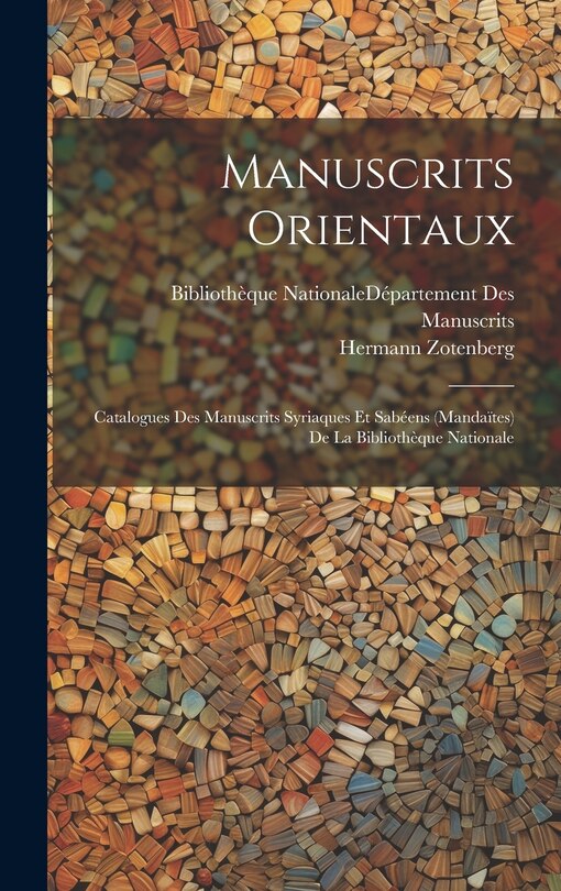 Couverture_Manuscrits Orientaux