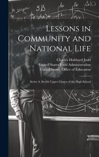 Couverture_Lessons in Community and National Life