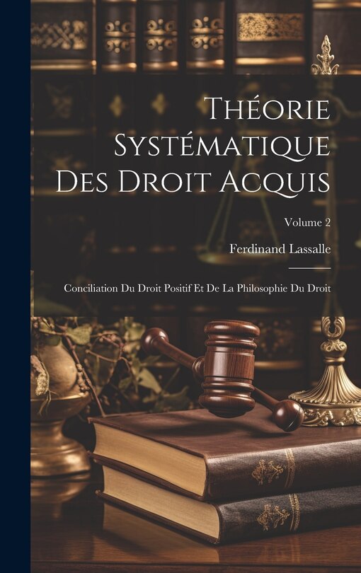 Front cover_Théorie Systématique Des Droit Acquis
