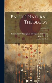 Couverture_Paley's Natural Theology; Volume 1