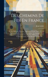 Front cover_Des Chemins De Fer En France