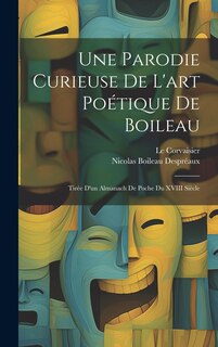 Front cover_Une Parodie Curieuse De L'art Poétique De Boileau