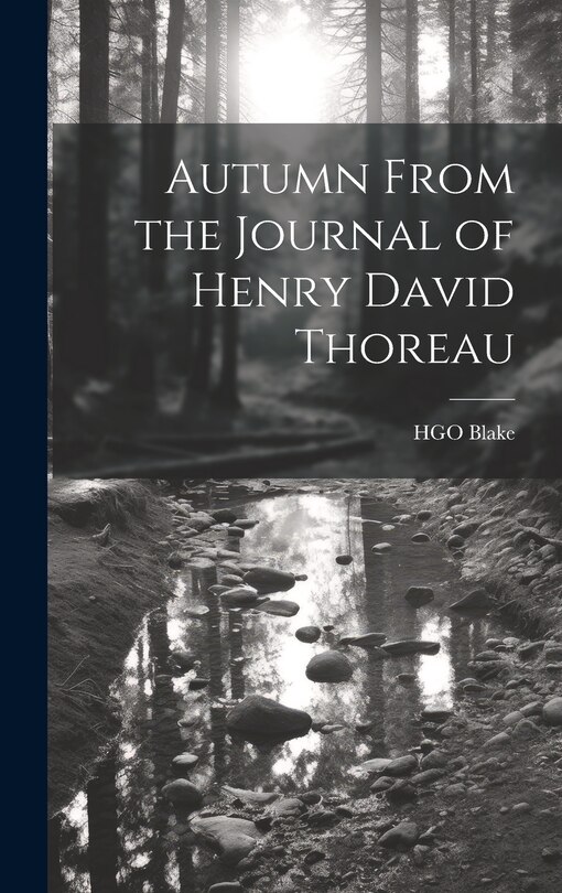 Front cover_Autumn From the Journal of Henry David Thoreau