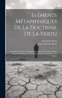 Front cover_Eléments Métaphysiques De La Doctrine De La Vertu