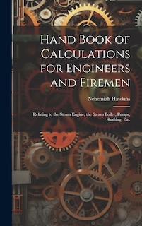 Front cover_Hand Book of Calculations for Engineers and Firemen