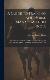 Couverture_A Guide to Training and Horse Management in India