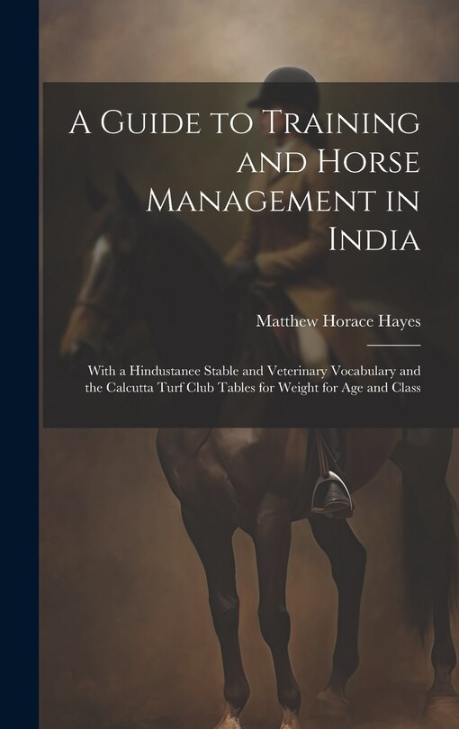 Couverture_A Guide to Training and Horse Management in India