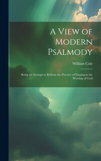 Couverture_A View of Modern Psalmody