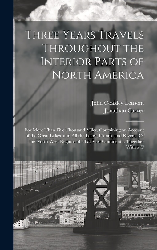 Couverture_Three Years Travels Throughout the Interior Parts of North America