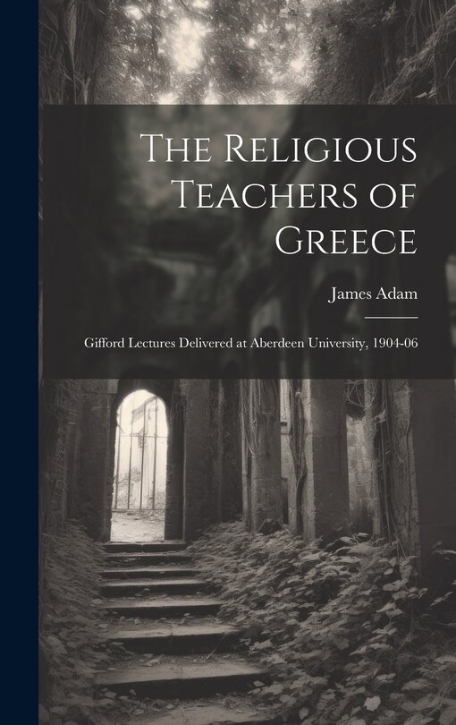 Front cover_The Religious Teachers of Greece