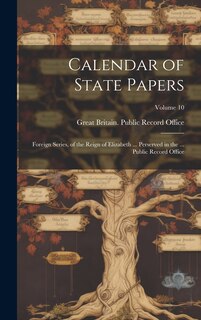 Front cover_Calendar of State Papers