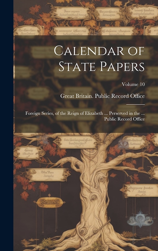 Front cover_Calendar of State Papers