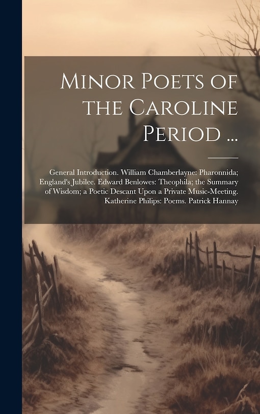 Front cover_Minor Poets of the Caroline Period ...
