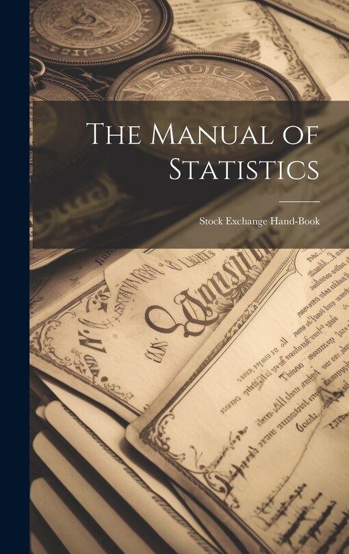 Front cover_The Manual of Statistics