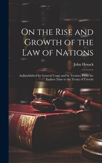 Couverture_On the Rise and Growth of the Law of Nations