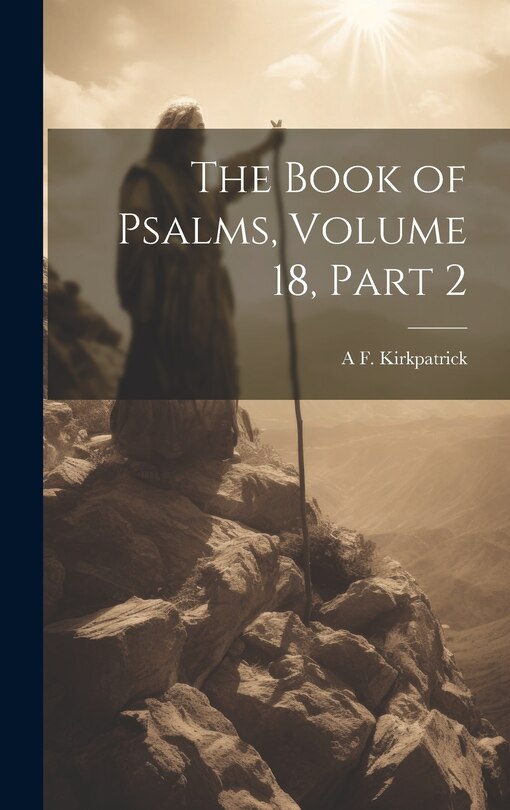 Couverture_The Book of Psalms, Volume 18, part 2