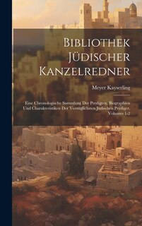Couverture_Bibliothek Jüdischer Kanzelredner