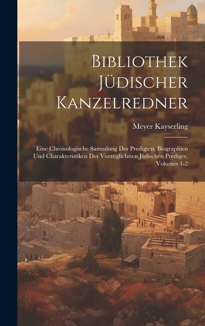Couverture_Bibliothek Jüdischer Kanzelredner