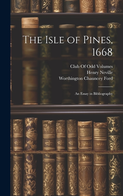 Couverture_The Isle of Pines, 1668