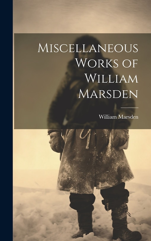 Couverture_Miscellaneous Works of William Marsden