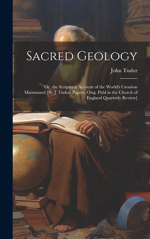 Front cover_Sacred Geology; Or, the Scriptural Account of the World's Creation Maintained [By J. Tudor. Papers, Orig. Publ in the Church of England Quarterly Review]