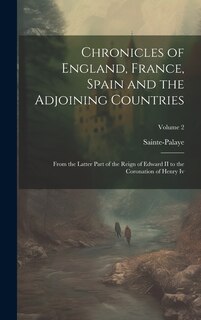 Couverture_Chronicles of England, France, Spain and the Adjoining Countries