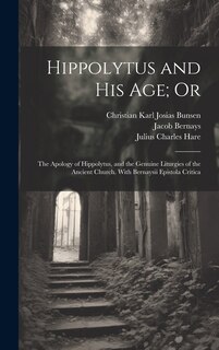 Front cover_Hippolytus and His Age; Or