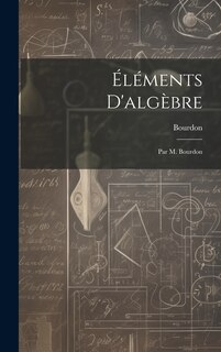 Couverture_Éléments D'algèbre