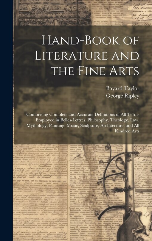 Front cover_Hand-Book of Literature and the Fine Arts