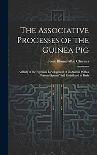 Front cover_The Associative Processes of the Guinea Pig