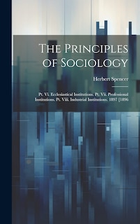 Front cover_The Principles of Sociology