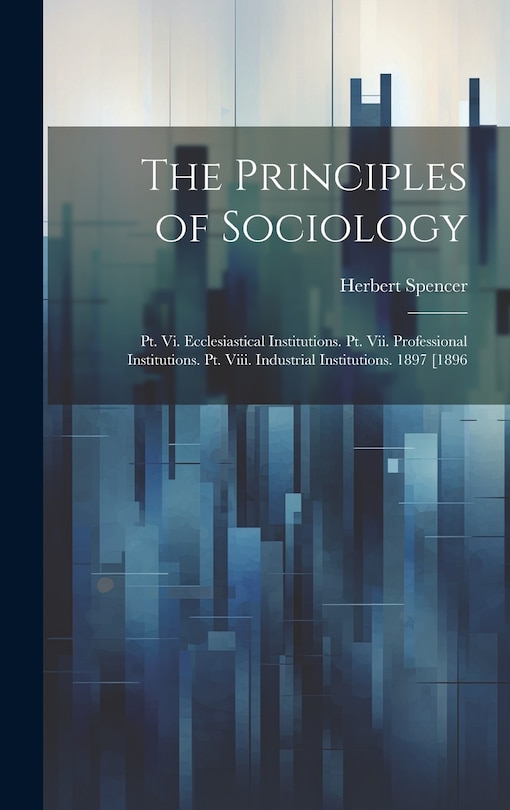 Front cover_The Principles of Sociology