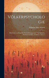Couverture_Völkerpsychologie