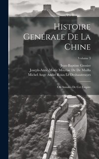 Front cover_Histoire Genérale De La Chine