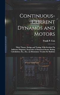 Front cover_Continuous-Current Dynamos and Motors