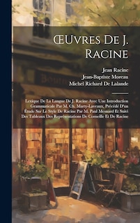 Front cover_OEuvres De J. Racine