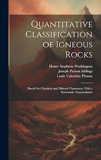 Front cover_Quantitative Classification of Igneous Rocks