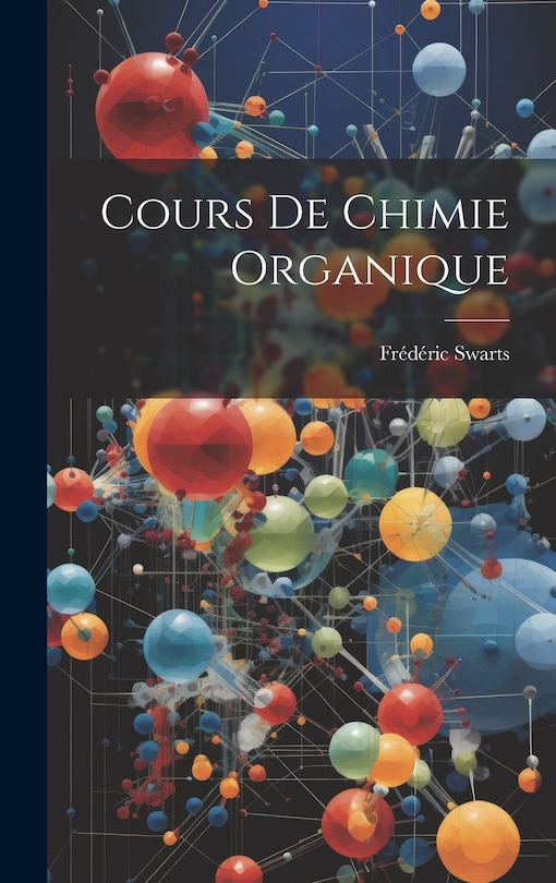 Couverture_Cours De Chimie Organique
