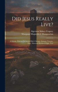 Front cover_Did Jesus Really Live?